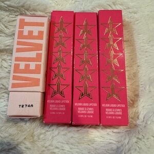 Bundle of 4 Jeffree Star Lipsticks